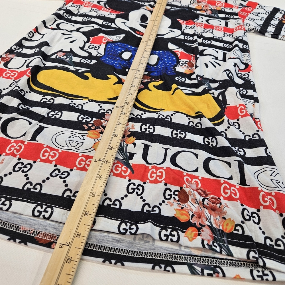 Gucci (non authentic) Mickey Mouse Disney Women's Large T-shirt - Picture 2 of 5